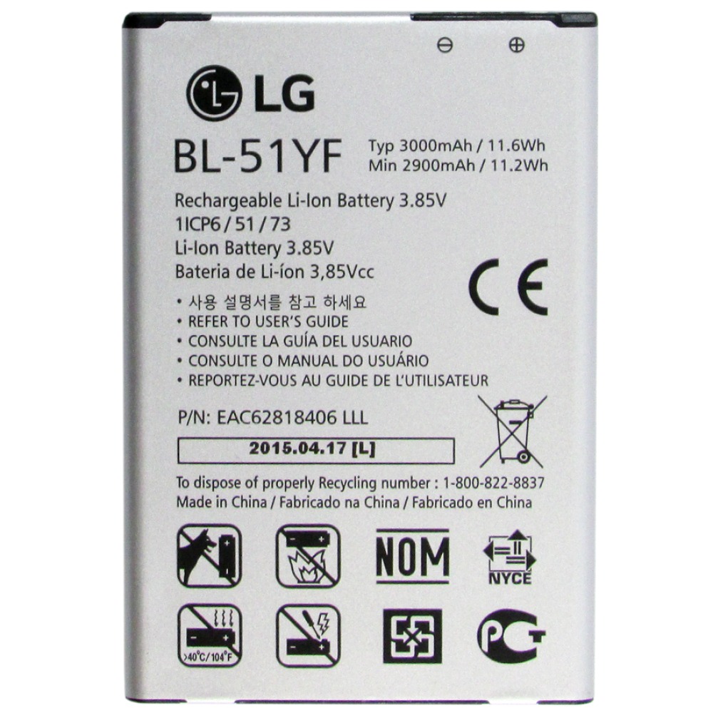 Bateria Bl-51yf Lg G4 H819 H815 H818