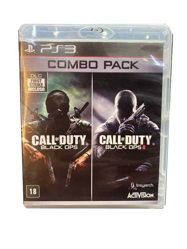 Call of Duty Black Ops 1 e 2 Combo Pack - PS3