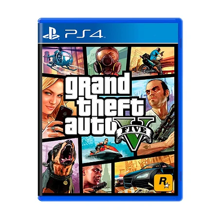 GTA - Grand Theft Auto V Premium Edition - PS4
