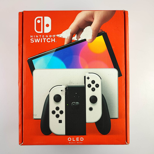 NINTENDO SWITCH OLED -SEMI-NOVOS COM 8 JOGOS 